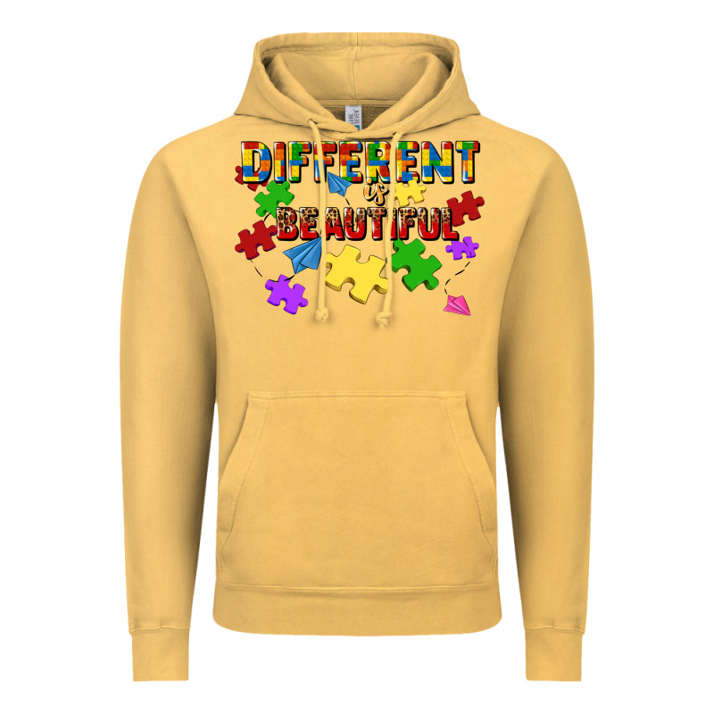 Different Is Beautiful Vintage Hoodie by JahusDesignShop | Teevron