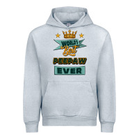 Heather Grey world's best peepaw ever Urban Hoodie - Jasminsmagicworld