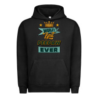 Pigment Black world's best peepaw ever Urban Hoodie - Jasminsmagicworld