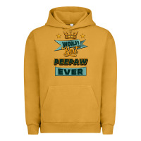 Pigment Peanut Butter world's best peepaw ever Urban Hoodie - Jasminsmagicworld