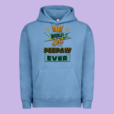 World's Best Peepaw Ever Urban Hoodie Designed By Jasminsmagicworld
