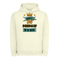 Pigment Pistachio world's best peepaw ever Urban Hoodie - Jasminsmagicworld