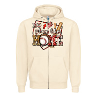 Sandshell no place like home baseball Zipper Hoodie - Jasminsmagicworld