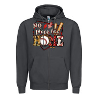 Smoke no place like home baseball Zipper Hoodie - Jasminsmagicworld