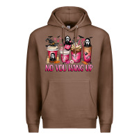 Chestnut No you hang up coffee cups Premium Hoodie - MaliasSmallBusiness
