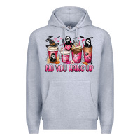 Heather Grey No you hang up coffee cups Premium Hoodie - MaliasSmallBusiness