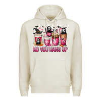 Oatmeal Heather No you hang up coffee cups Premium Hoodie - MaliasSmallBusiness
