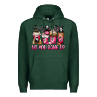 Sports Green No you hang up coffee cups Premium Hoodie - MaliasSmallBusiness