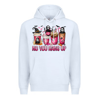 White No you hang up coffee cups Premium Hoodie - MaliasSmallBusiness