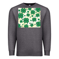 Charcoal Heather st patrick clover Premium Sweatshirt - MaliasSmallBusiness