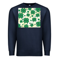 Navy st patrick clover Premium Sweatshirt - MaliasSmallBusiness