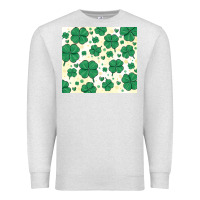 Oatmeal Heather st patrick clover Premium Sweatshirt - MaliasSmallBusiness