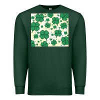 Sports Green st patrick clover Premium Sweatshirt - MaliasSmallBusiness