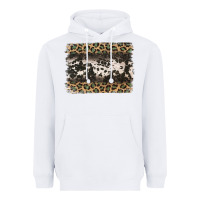 White leopard cowhide pattern background Heavyweight Hoodie - Jasminsmagicworld