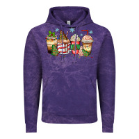 Cloud Purple christmas tree cake  coffee cups Vintage Hoodie - Zillion Design Studio