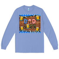 Colony Blue dad life with beers Long Sleeve Tee - HRA Design Shop