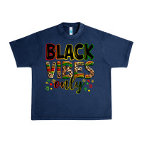 Navy black vibes only Urban Heavy Tee - Zillion Design Studio