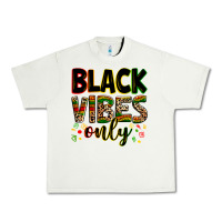 Pistachio black vibes only Urban Heavy Tee - Zillion Design Studio