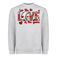 For The Love Of The Game Baseball Heavyweight Sweatshirt | Teevron