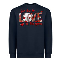Navy for the love of the game baseball Heavyweight Sweatshirt - texasbilliewilder