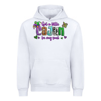 White got a little cajun in my soul Urban Hoodie - Jasminsmagicworld