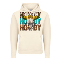 Vintage Artic howdy howdy howdy western bull skull Vintage Hoodie - texasbilliewilder