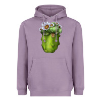 Lavender blossfeldia cacti Heavyweight Hoodie - LillyAllenDesigns