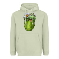 Matcha blossfeldia cacti Heavyweight Hoodie - LillyAllenDesigns
