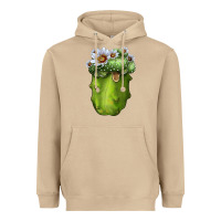 Mushroom blossfeldia cacti Heavyweight Hoodie - LillyAllenDesigns