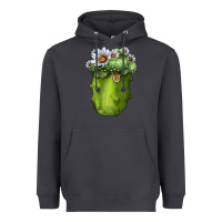 Smoke blossfeldia cacti Heavyweight Hoodie - LillyAllenDesigns