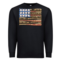 Black baseball ballgame Premium Sweatshirt - MaliasSmallBusiness