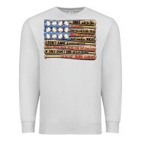 Dove Grey baseball ballgame Premium Sweatshirt - MaliasSmallBusiness