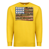 Lemon baseball ballgame Premium Sweatshirt - MaliasSmallBusiness