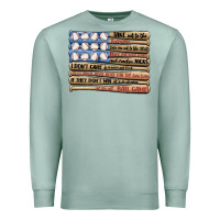 Seafoam baseball ballgame Premium Sweatshirt - MaliasSmallBusiness