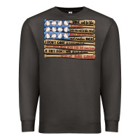 Smoke baseball ballgame Premium Sweatshirt - MaliasSmallBusiness