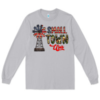Moon Dust small town usa Long Sleeve Tee - CowhideDigitalArt