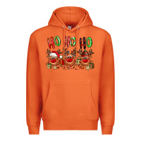 Carrot Ho ho ho Reindeer Premium Hoodie - NancyCooperArtShop