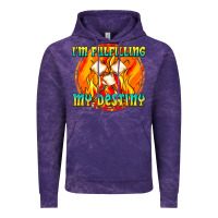 Cloud Purple i m fulfilling my destiny Vintage Hoodie - texasbilliewilder