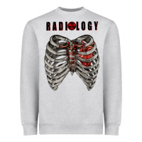 Heather Grey Radiology Heavyweight Sweatshirt - RanaPortraitStore