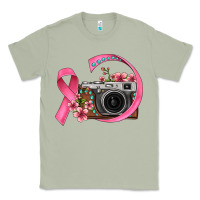 Matcha floral cancer ribbon vintage camera Classic Tee - FaDigitalArtStudio