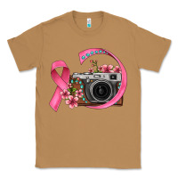 Toasted Coconut floral cancer ribbon vintage camera Classic Tee - FaDigitalArtStudio