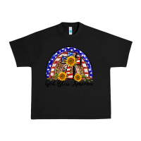 Black god bless america  rainbow Urban Heavy Tee - BarkalooDesign