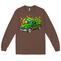 Chestnut st patricks shamrock gold rainbow balloon candy truck Long Sleeve Tee - FaDigitalArtStudio