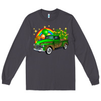 Smoke st patricks shamrock gold rainbow balloon candy truck Long Sleeve Tee - FaDigitalArtStudio
