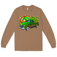 Toasted Coconut st patricks shamrock gold rainbow balloon candy truck Long Sleeve Tee - FaDigitalArtStudio