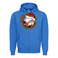 True Royal Christmas baseball Zipper Hoodie - JahusDesignShop
