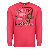 Cardinal on the third day  he rose Premium Sweatshirt - MaliasSmallBusiness