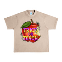 French Oak Trick or Teach Urban Heavy Tee - texasbilliewilder