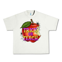 Pistachio Trick or Teach Urban Heavy Tee - texasbilliewilder