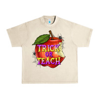 Sandshell Trick or Teach Urban Heavy Tee - texasbilliewilder